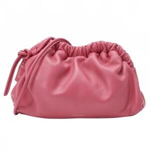 Mansur Gavriel Mini Cloud Leather Clutch Crossbody Bag Dolly Pink NWT